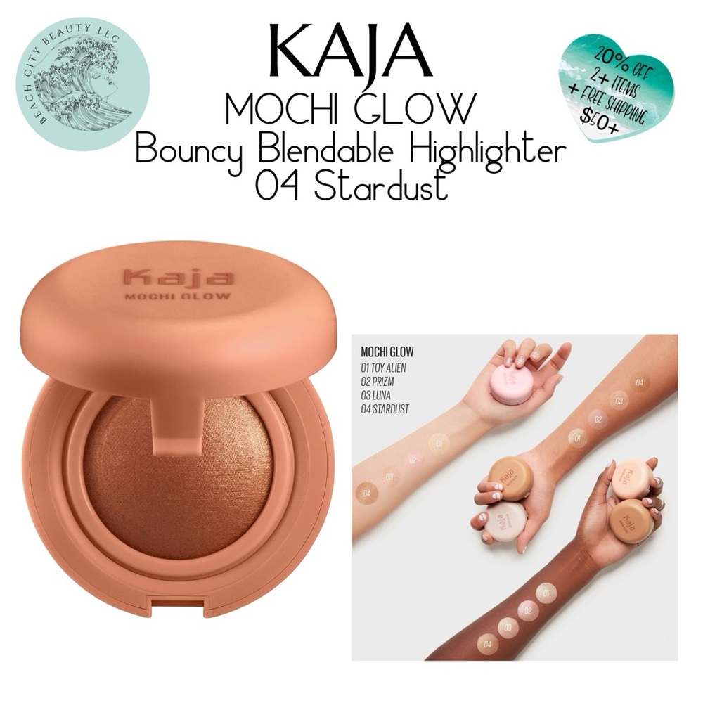 KAJA Mochi Glow Bouncy Blendable Highlighter 04 Stardust